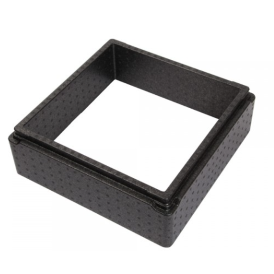 Thermo box | 1 layer | Black | 41x41x14cm