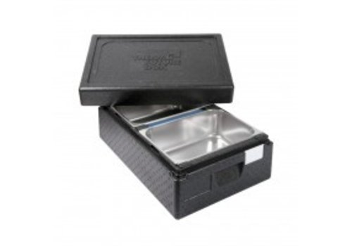  Thermo Future Box Boîte isotherme | 2x bac à glace 360x250x150 mm | 600x400x260 mm 