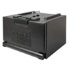 Thermo Future Box Boîte isotherme pour transport de pizza | Noir | 43x47x33cm