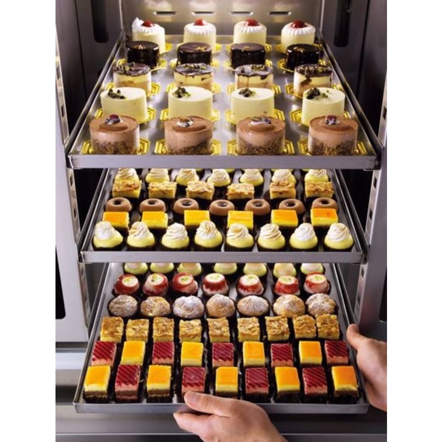 Patisserie Koeling | RVS | 60x40 cm | Vochtregeling