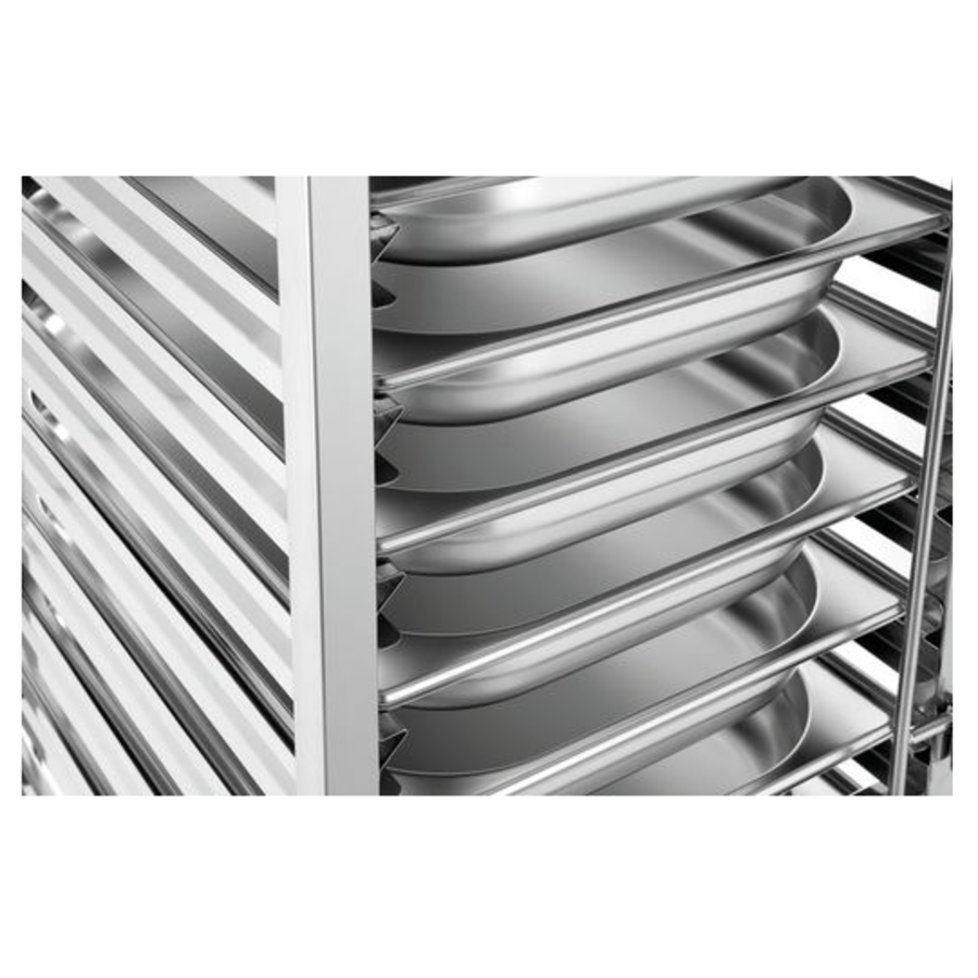 Shelf trolley 18 x 1/1 GN | 53 x 32.5 cm