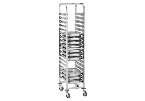  Bartscher Chariot à étagères 18 x 1/1 GN | 53 x 32,5 cm 