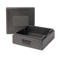 Pizza en boîte thermos | Plastique | 350x350x100