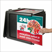Frontlader-Pizza | 100 Liter | Heiß/Kalt | 49x49x41,5 cm