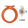 HorecaTraders Herdanschluss-Set | 180 x 64 x 35 mm