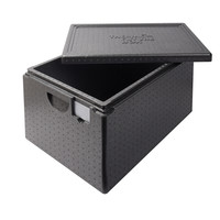 Thermobox | 6 Speisekarten 18x18 cm | 59 Liter | 545 x 370 x 295 mm