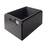 Thermobox | 6 Speisekarten 18x18 cm | 59 Liter | 545 x 370 x 295 mm