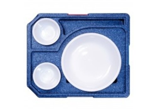  Thermo Future Box Thermo box supper | 2 layers warm/cold | Blue | 440x370x120mm 