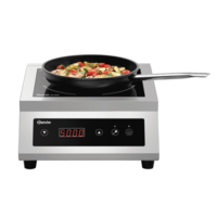 Induction hob | stainless steel | 400V |5000Watts | 400x535x183