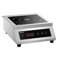 Plaque à induction | acier inoxydable | 400 V | 5 000 watts | 400x535x183