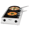 Bartscher Induction hob | stainless steel | 400V | 700x408x145mm