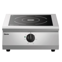 Induction table cooker | stainless steel | Silver | 8000W | 540x500x245mm