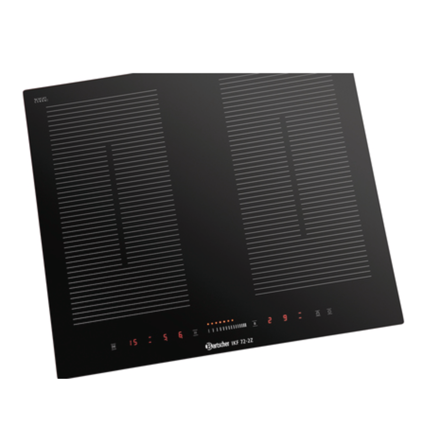 Plaque à induction | Aluminium/Plastique | Noir | 52x59x6 cm