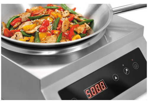  Bartscher Induction wok | stainless steel | 525x400x195mm 