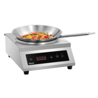 Inductie wok | RVS | 525x400x195 mm
