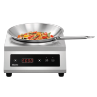 Inductie wok | RVS | 525x400x195 mm