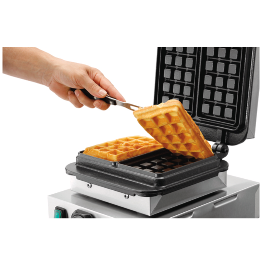 Waffeleisen | Gusseisen | 50°C bis 300°C | 460x600x245 mm