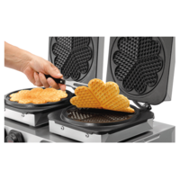 waffle iron | Heart Shaped | Cast iron | 50°C to 300°C | 450x600x225mm