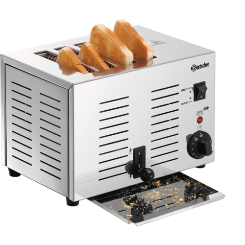  Bartscher Toaster | RVS | 212x300x220 mm 