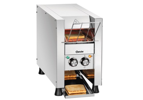  Bartscher Durchlauftoaster | Edelstahl | 655x230x395 mm 