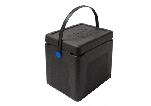  HorecaTraders Boîte isotherme | 33 litres | Poignée de transport | 365x275x330 mm 