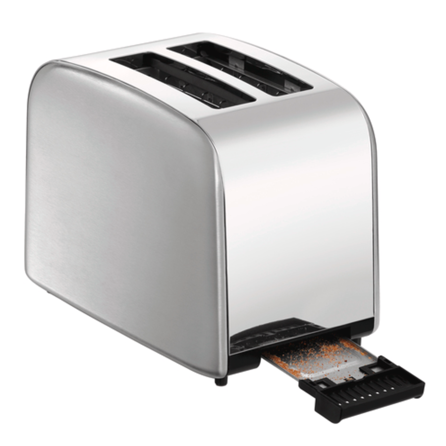 Grille-pain | acier inoxydable | 270x160x200 mm