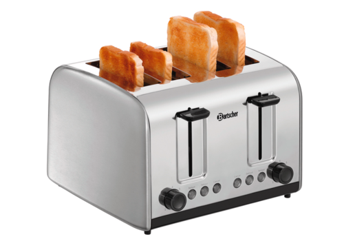  Bartscher Toaster | stainless steel | 4 slots | 270x310x200mm 