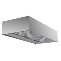 Hospitality Extractor Hood with Lighting | 200x95x40 cm