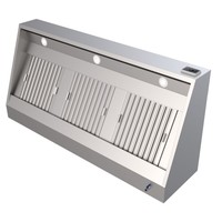 Commercial Extractor Hood Complete | 240x95x52 cm