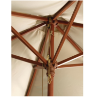 Cream Parasol round Ø 2.5 meters