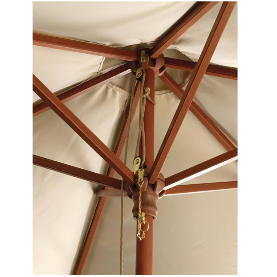 Cream Parasol round Ø 2.5 meters