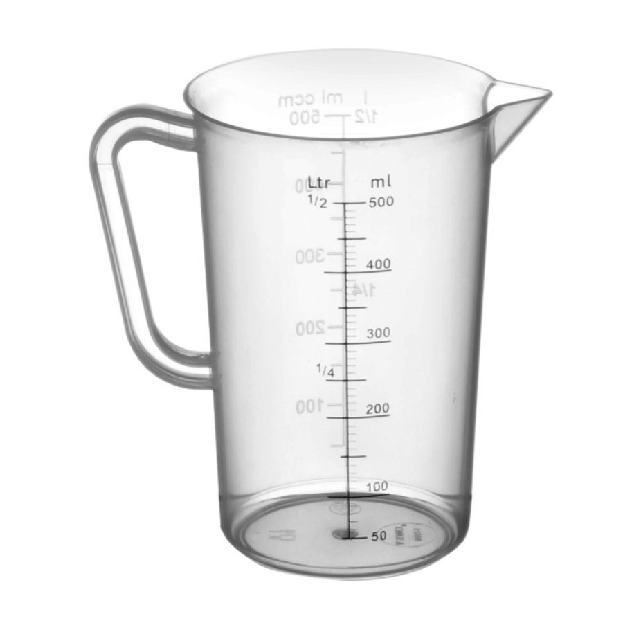 Verre doseur en plastique de 5 litres