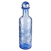 APS Glaskaraffe eisblau | 0,8 Liter | 8x8x30 cm