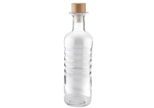  APS Carafe en verre | Modèle d'anneaux | 0,8 litre 