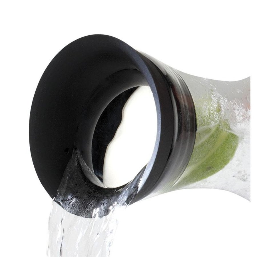Carafe en verre | 1 litre | 9,5x9,5 cm