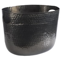 Wein-/Sektkühler | 7 Liter | Schwarz | 23,5 x 30 cm