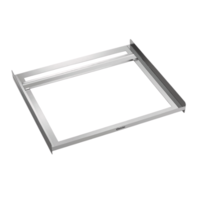 connection frame| AT90-120 stainless steel | 598x536x55mm