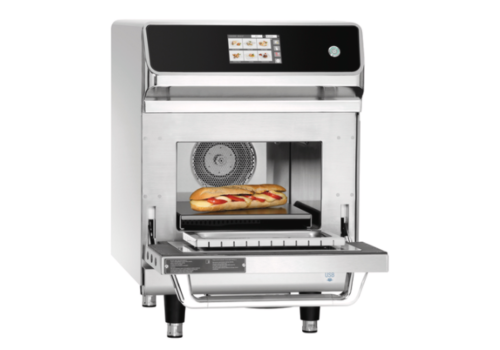  Bartscher High-speed oven 3000 W | stainless steel | 25°C to 280°C | 460x680x660mm 