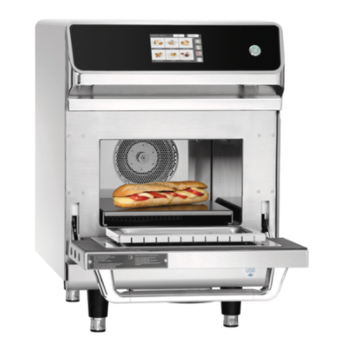  Bartscher High speed oven 3000 W | RVS | 25°C tot 280°C | 460x680x660 mm 