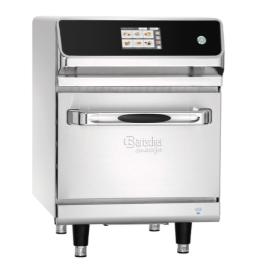 Four à grande vitesse 3000 W | acier inoxydable | 25°C à 280°C | 460x680x660 mm