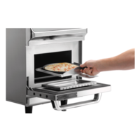 Four à grande vitesse 3000 W | acier inoxydable | 25°C à 280°C | 460x680x660 mm