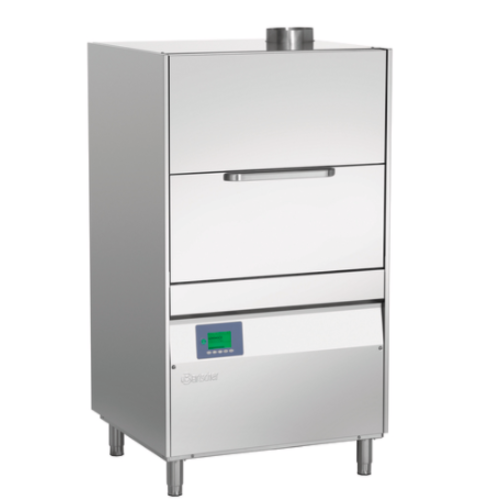  Bartscher Lave-casseroles | acier inoxydable | Réglable | 400 V | 990x885x1790 mm 