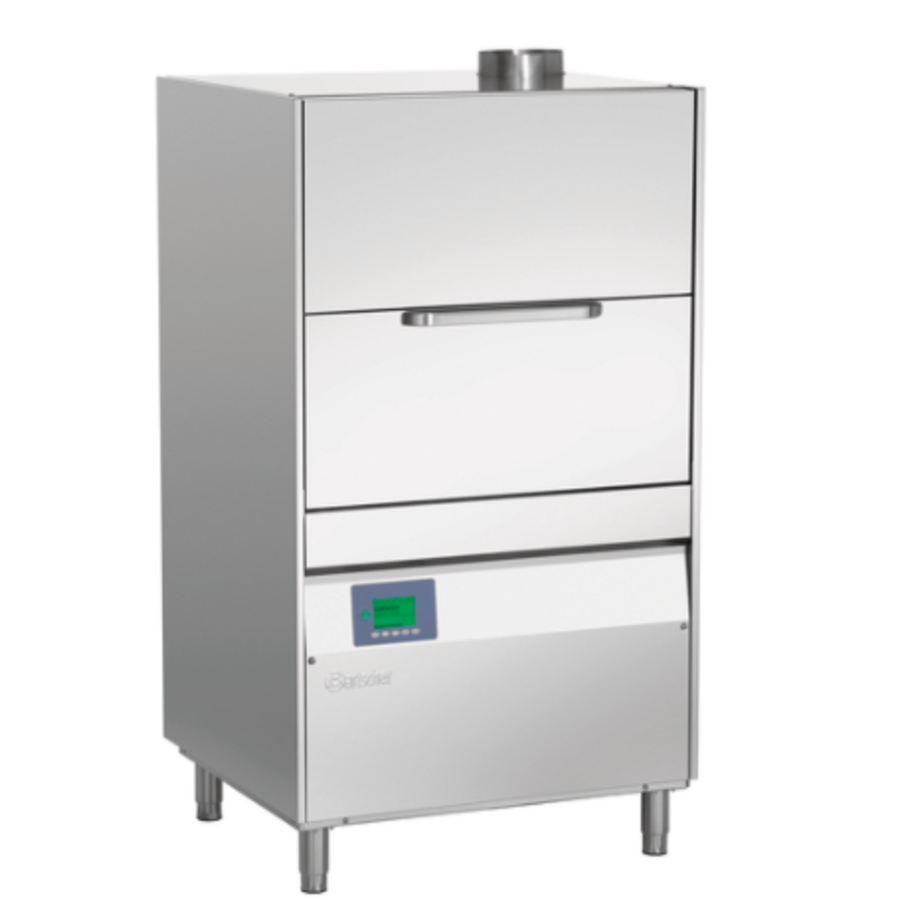 Lave-casseroles | acier inoxydable | Réglable | 400 V | 990x885x1790 mm