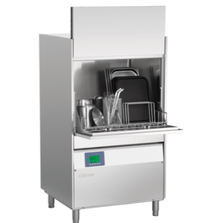 Lave-casseroles | acier inoxydable | Réglable | 400 V | 990x885x1790 mm