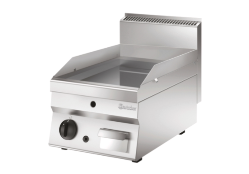  Bartscher Grillplatte glatt | Gas | 80°C bis 280°C | 400x650x295 mm 