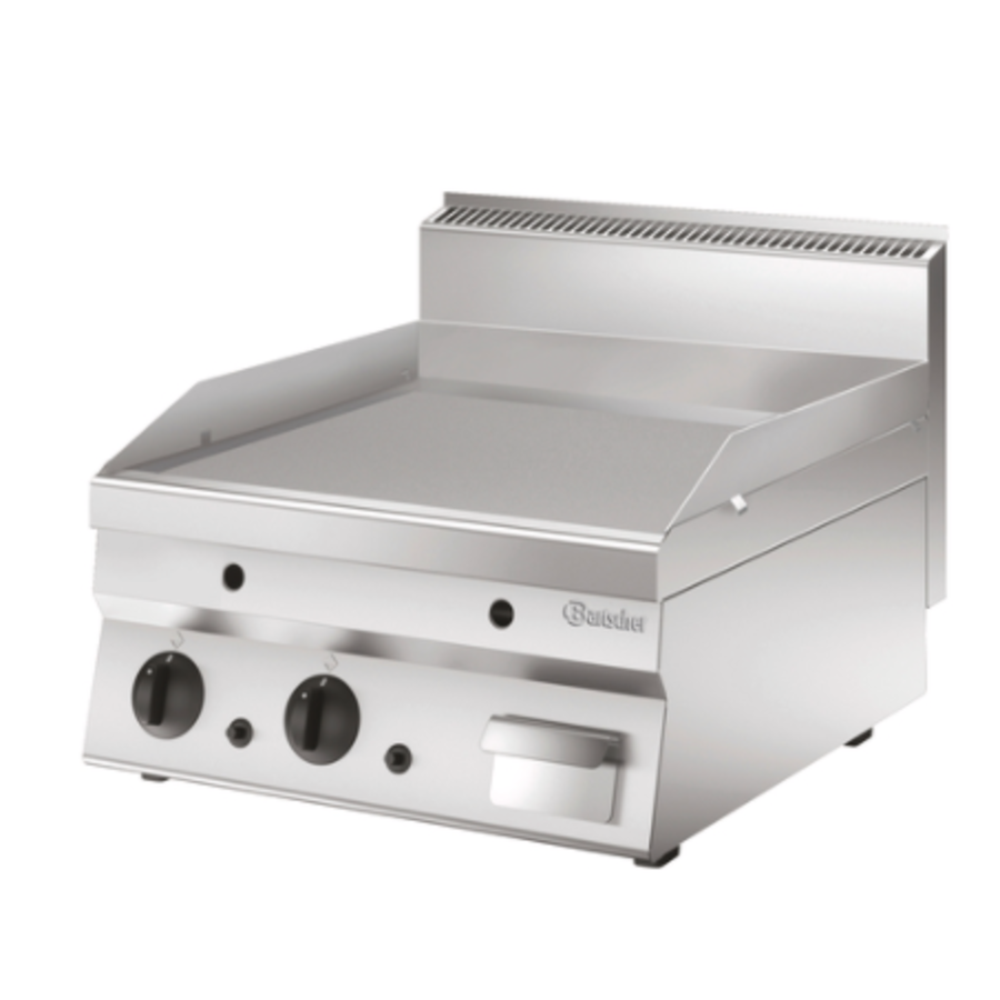 Smooth grill plate | gas | Including scraper