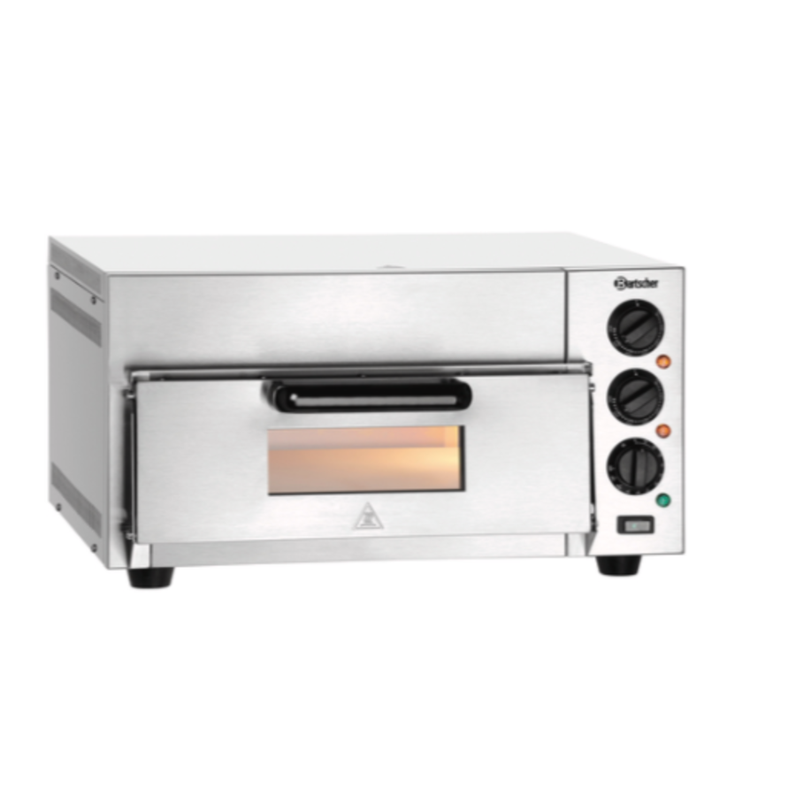 Pizzaoven | RVS | 230V | 50°C tot 350°C | 565x285x265 mm