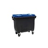 HorecaTraders Waste container - 4 wheels | Colored lid