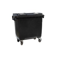 Colored Waste Container - 4 wheels