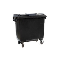 Colored Waste container - 4 wheels